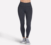 GO WALK Full Length High-Waisted Daisies Legging