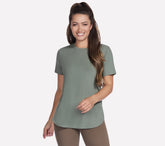 GO WALK Luxe Rib Tunic Tee