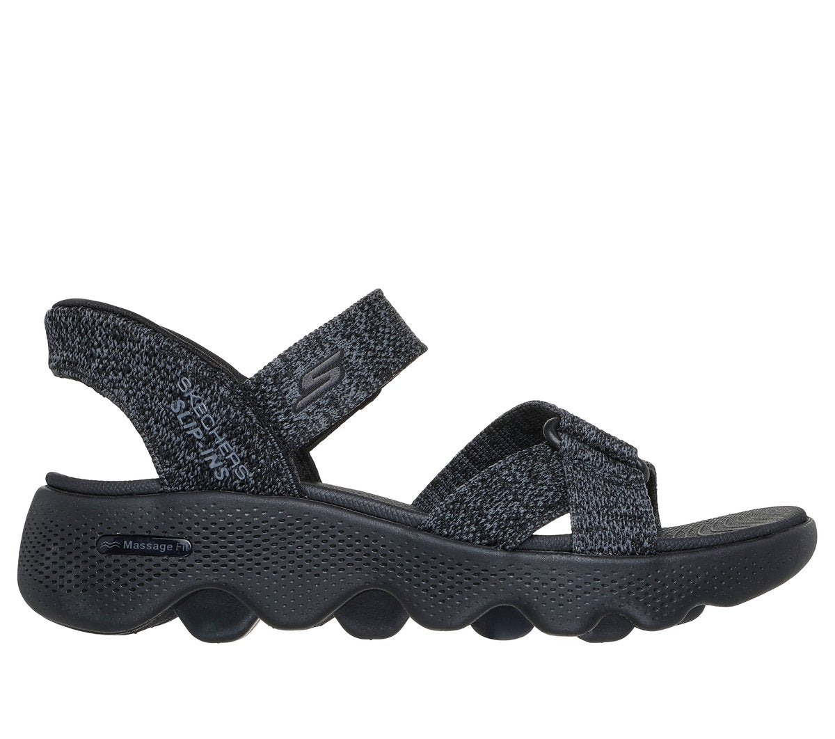 Skechers Slip-ins: GO WALK Massage Fit Sandal - Heather