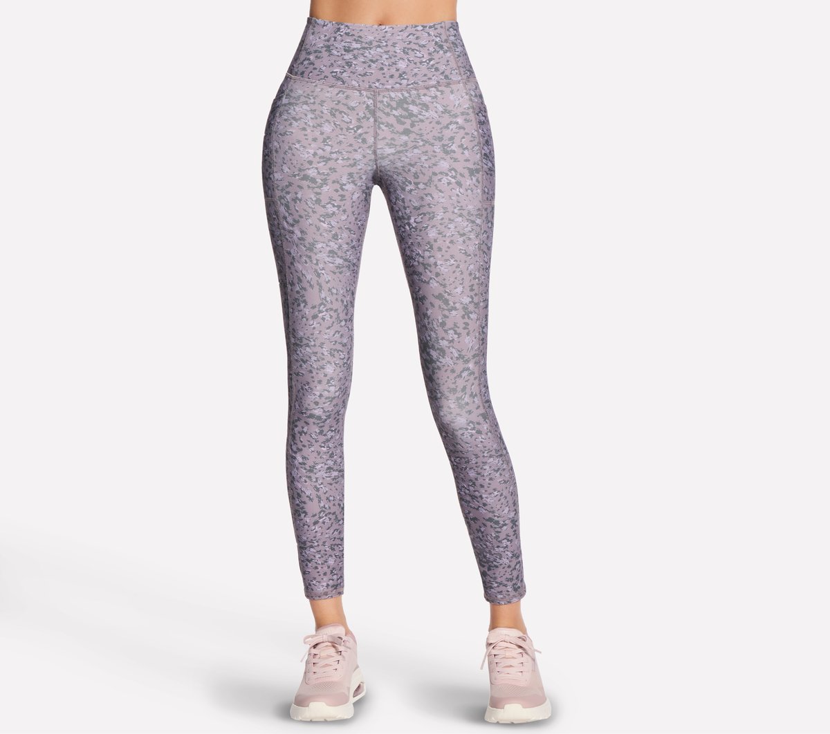 GO WALK Printed Full Length High-Waisted Legging