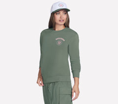 Collegiate Crest Crewneck
