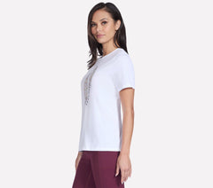 Floral Diamond Short Sleeve Tee