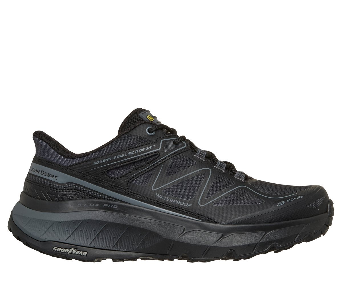 Skechers Slip-ins John Deere Waterproof Relaxed Fit: D'Lux Pro - Reel Cutting