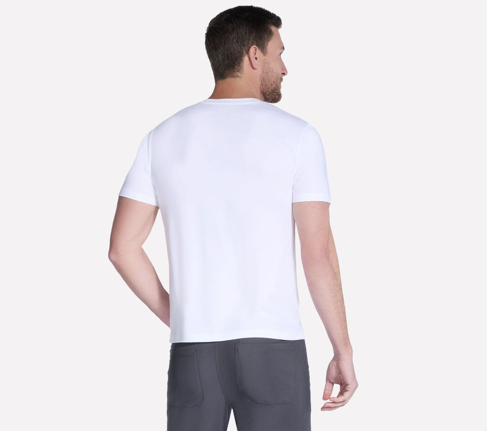 GO DRI Pima Short Sleeve V-Neck