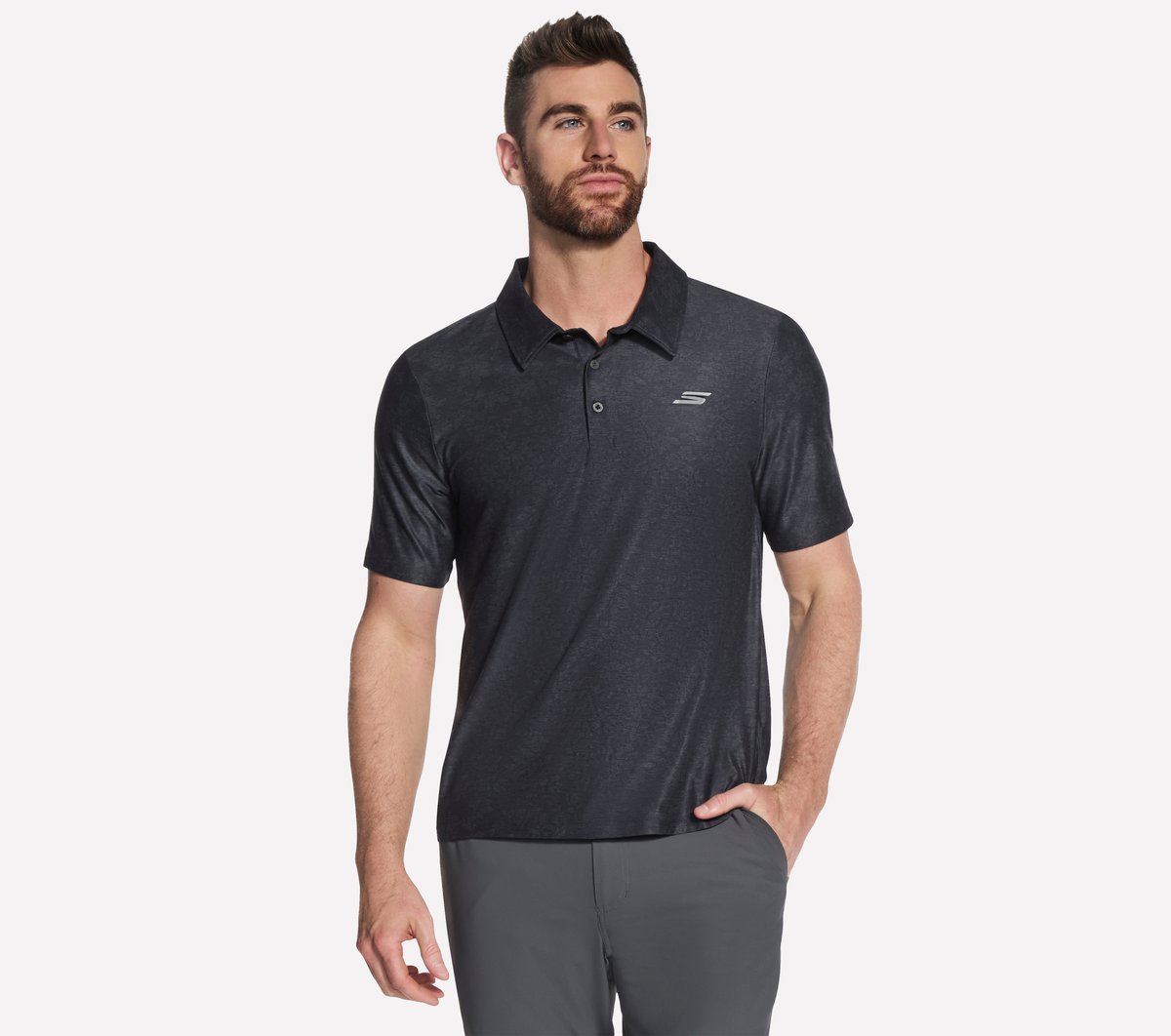 GO DRI All Day Printed Polo