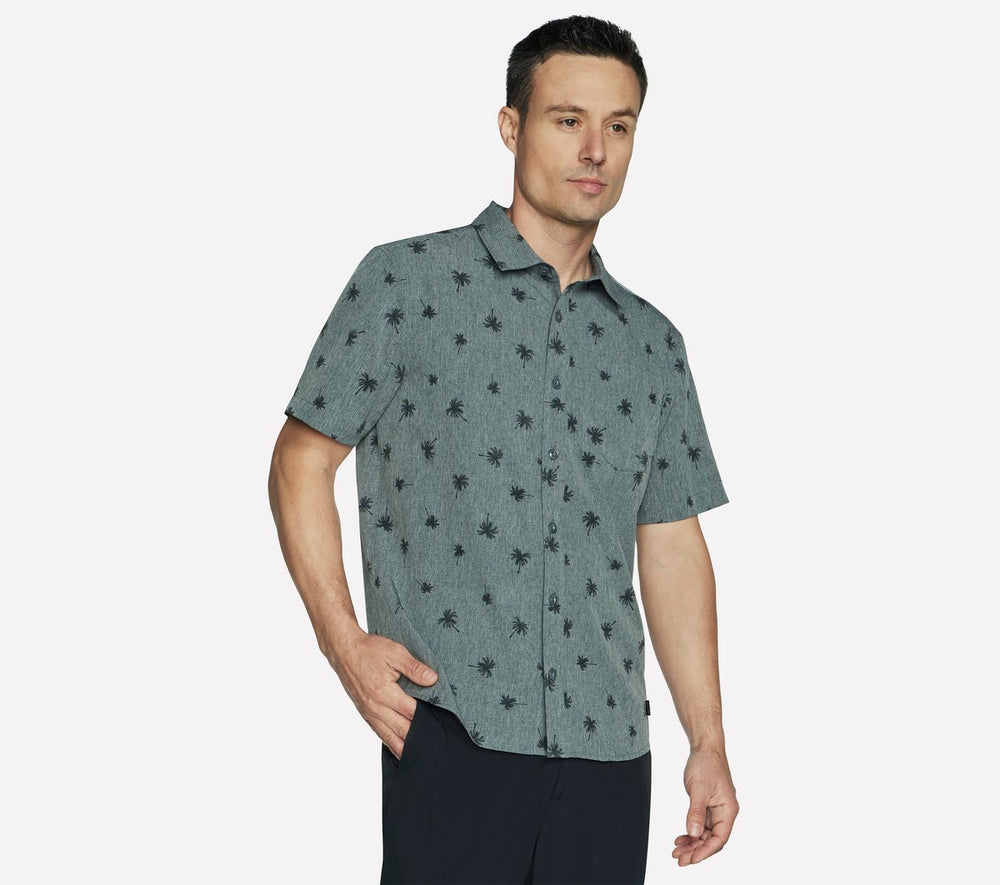 The GO WALK Air Printed Short Sleeve Shirt