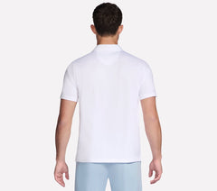 GO DRI Charge Palm Stripe Polo
