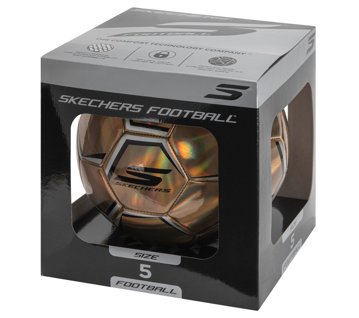 Hex Shadow Size 5 Soccer Ball