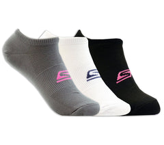 3 Pack No Show Stretch Socks