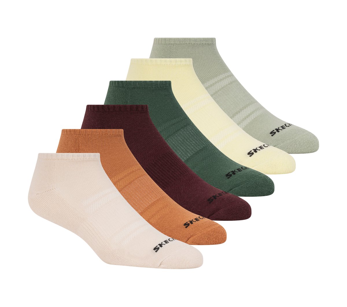 6 Pack Core Low Cut Large Socks