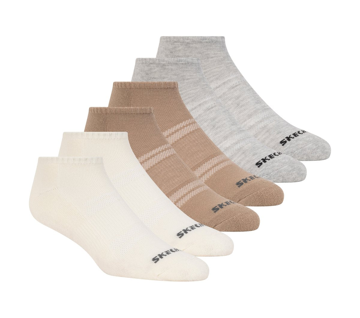 6 Pack Core Low Cut Large Socks